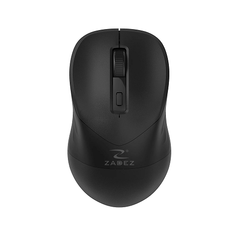 Chuột văn phòng không dây Silent Zadez M-326B màu Đen