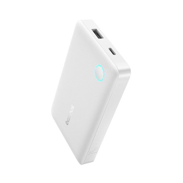 Sạc dự phòng Baseus EnerFill FP11 10000mAh 15W Moon White (P1008210C213-00)