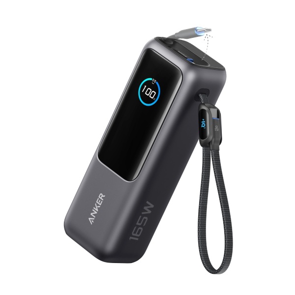 Sạc dự phòng Anker Zolo A1695 25000mAh 165W Black (A1695H11)