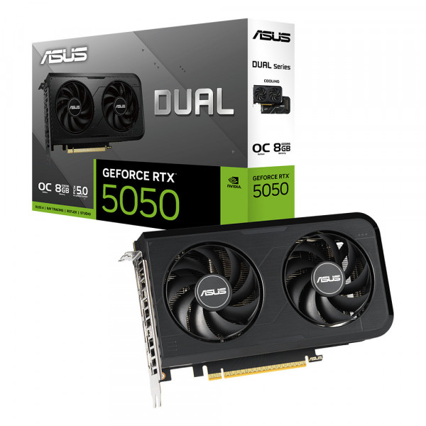 Card Màn Hình ASUS Dual GeForce RTX 5050 8GB GDDR6 OC Edition (DUAL-RTX5050-O8G)