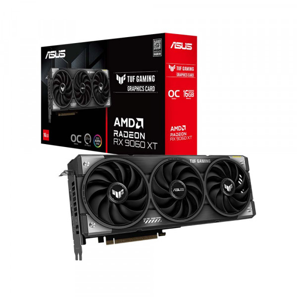Card Màn Hình ASUS TUF Gaming Radeon RX 9060 XT 16GB GDDR6 OC Edition (TUF-RX9060XT-O16G-GAMING)