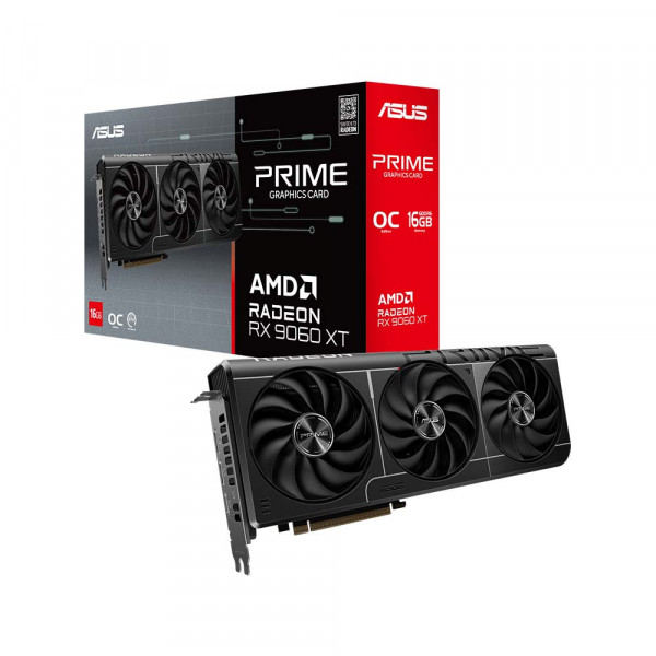 Card Màn Hình ASUS Prime Radeon RX 9060 XT 16GB GDDR6 OC Edition (PRIME-RX9060XT-O16G)
