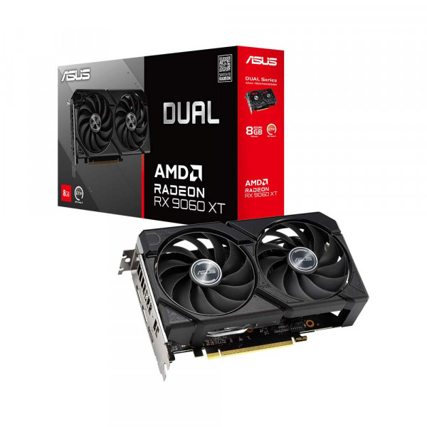 Card Màn Hình ASUS Dual Radeon RX9060XT 8G GDDR6 (DUAL-RX9060XT-8G)