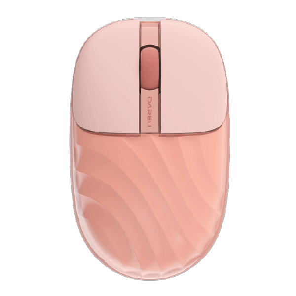 Chuột văn phòng không dây Dual mode Silent Dareu LM135D (Hồng)