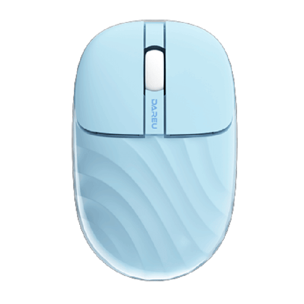 Chuột văn phòng không dây Dual mode Silent Dareu LM135D (Xanh)