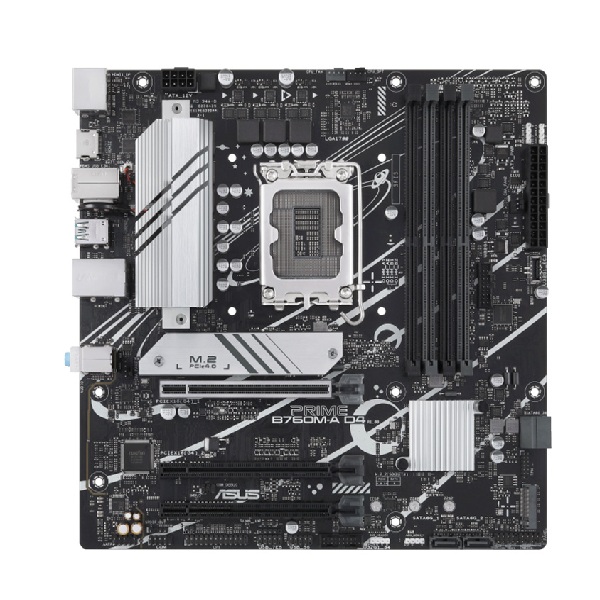 Mainboard ASUS PRIME B760M-A D4-CSM (4 x DDR4/ 128GB/ LGA 1700/ Micro ATX)