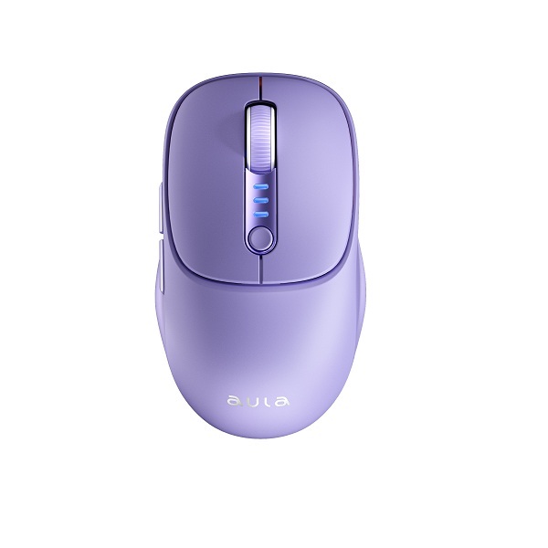 Chuột văn phòng không dây AULA AM208 màu Tím