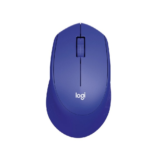 Chuột văn phòng không dây Logitech M331 SILENT (Xanh)