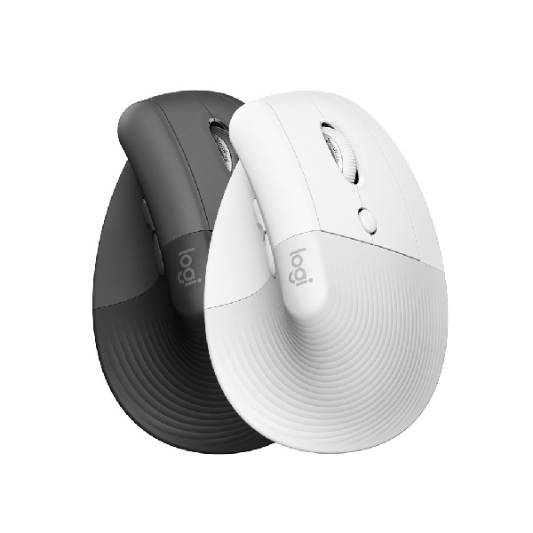 Chuột công thái học Logitech Lift Vertical for Business màu Trắng (910-006498)