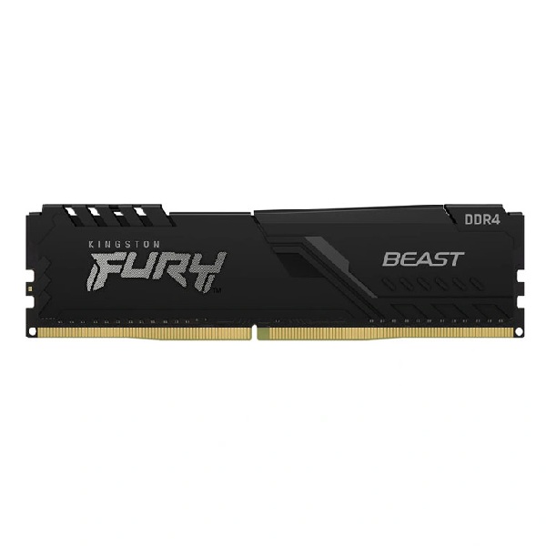 RAM Desktop Kingston Fury Beast Black 8GB DDR4 Bus 3200Mhz KF432C16BB/8