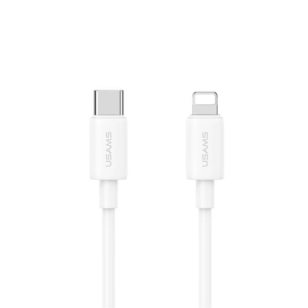 Cáp sạc nhanh USAMS Type-C to Lightning dài 1m 30W SJ712USB02 (USM050-CL-1W)