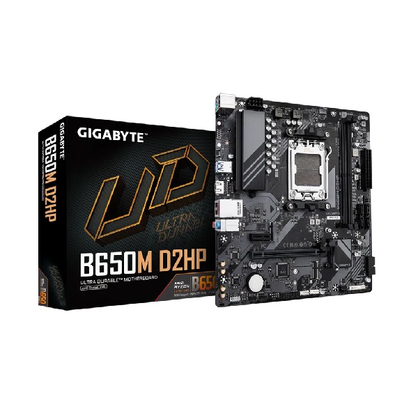 Mainboard Gigabyte B650M D2HP (2 x DDR5/ 128GB/ AM5/ Micro ATX)