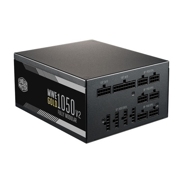 Nguồn Cooler Master MWE GOLD V2 1050W Full Modular