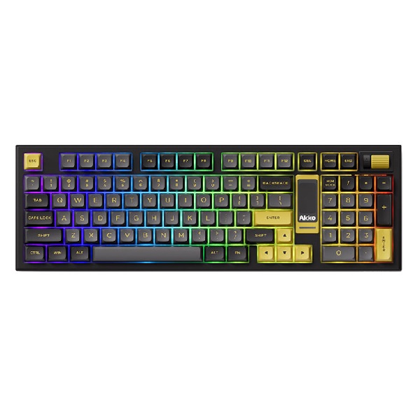 Bàn phím cơ AKKO 5098B Black & Gold Akko V3 Piano Pro Switch