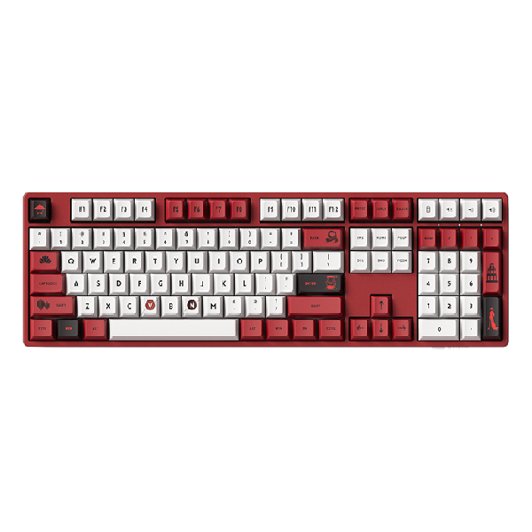 Bàn phím cơ AKKO 5108B Plus Red World Tour Viet Nam (Akko V3 Pro Piano Switch)