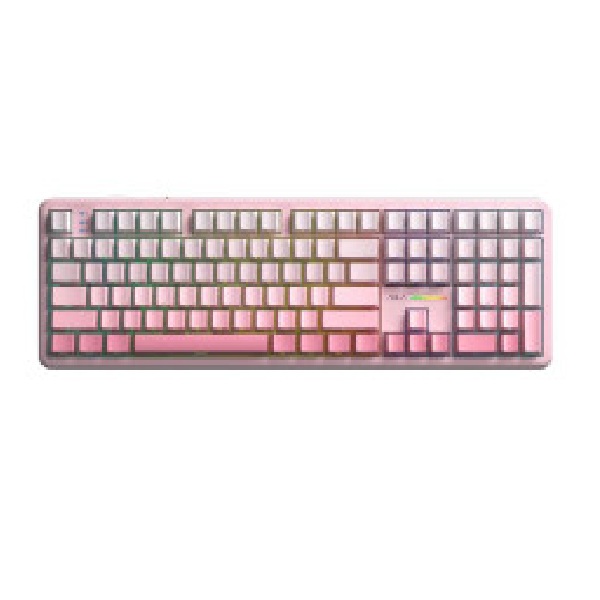 Bàn phím cơ 3 Mode Aula F108PRO V2 Hồng-Strawberry Mint switch (6627)