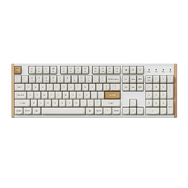 Bàn phím Keychron K10 HE Swappable Aluminum Nebula Switch-White (K10H-Q1)