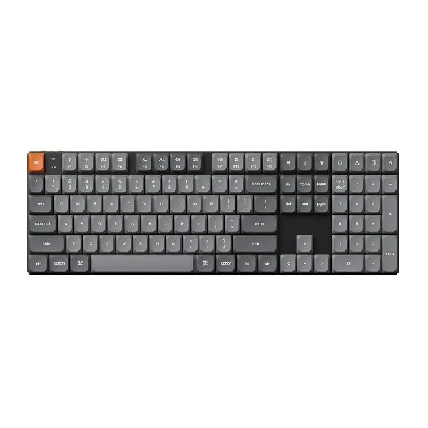 Bàn phím Keychron K5 Max Swappable Gateron Red Switch - Black (K5M-H1)