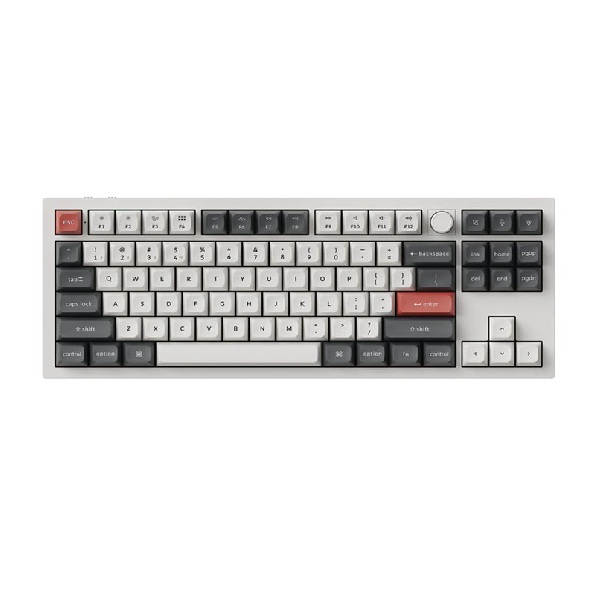 Bàn phím Keychron Q3 Ultra 8K Brown Switch - White (Q3U-P3)