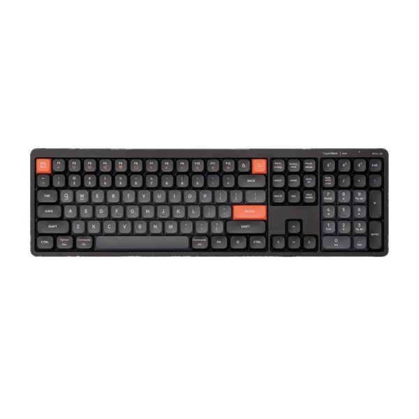 Bàn phím không dây HyperWork SilentKey màu Đen (HPW-TS01-BLK)