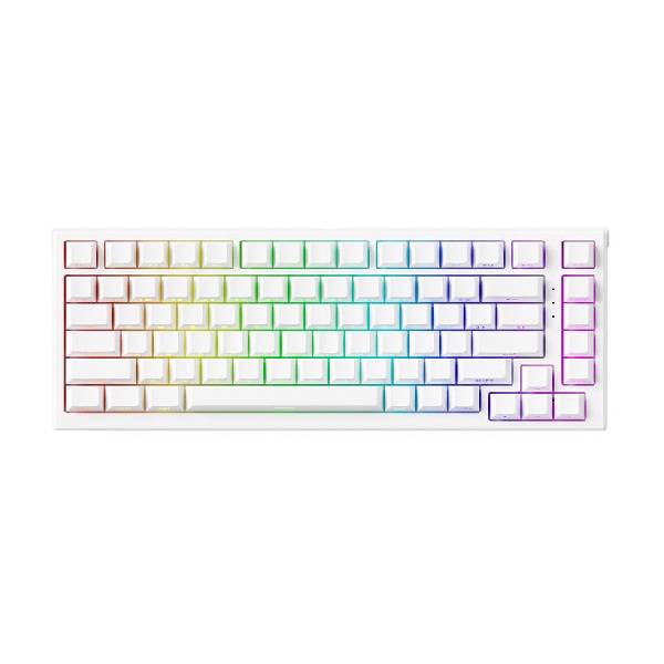 Bàn phím cơ Akko TAC75 White HE (Astrolink Magnetic Switch)