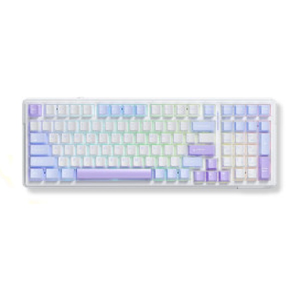 Bàn phím cơ gaming AULA F99 PRO (Xanh dương - Trắng - Tím/ Grey Wood V3 Switch)