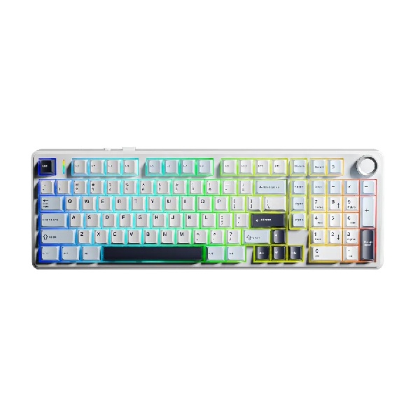 Bàn phím cơ gaming AULA F99 PRO (Xanh dương-trắng-tím đậm/ Star Vector switch)