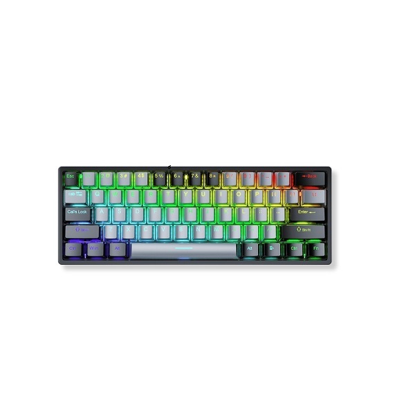 Bàn phím cơ Gaming có dây AULA F3261 màu Đen Xám