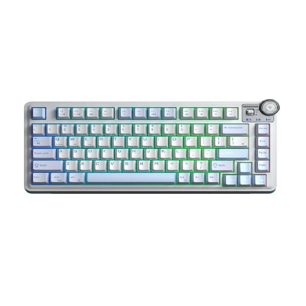Bàn phím cơ gaming AULA AU75 (Xanh nhạt - Trắng - Xanh đậm/ Star Vector Switch)