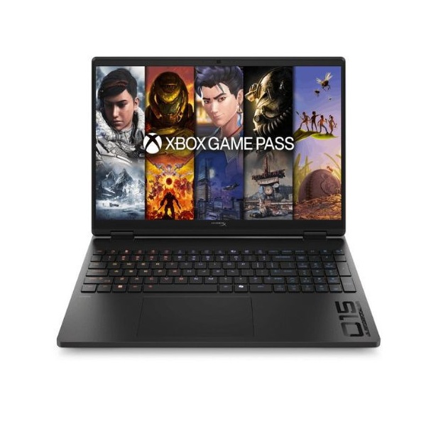 Laptop HP HyperX Omen Gaming 15-ga0091TX D72D7PA (i5-14450HX/ Ram 16GB/ SSD 512GB/ RTX 5060/ 15.3 inch/ Windows 11 Home/ 1Y/ Đen)