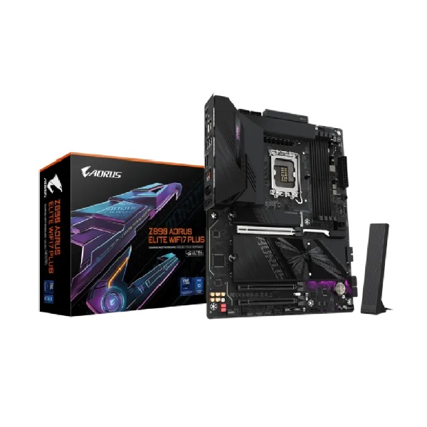 Mainboard Gigabyte Z890 AORUS ELITE WIFI7 PLUS (4 x DDR5/ 256GB/ LGA 1851/ ATX)