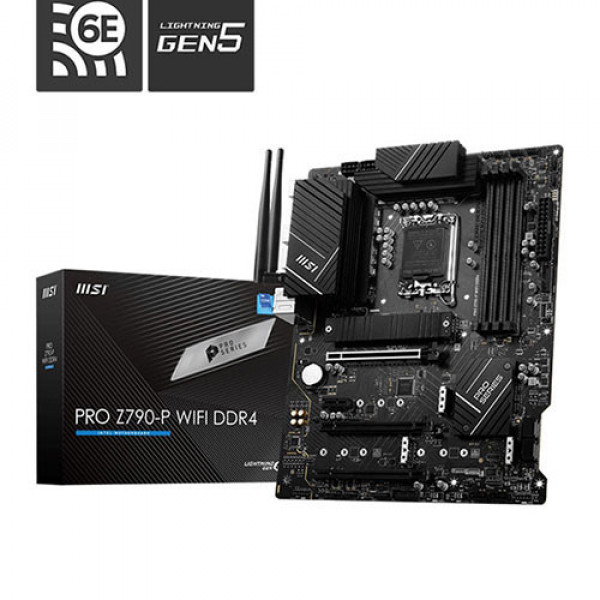 Mainboard MSI PRO Z790-P WIFI DDR4 (4 x DDR4/ 128GB/ LGA 1700/ ATX)