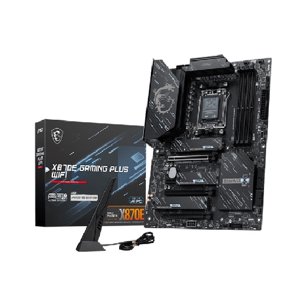 Mainboard MSI X870E GAMING PLUS WIFI (4 x DDR5/ 256GB/ AM5/ E-ATX)