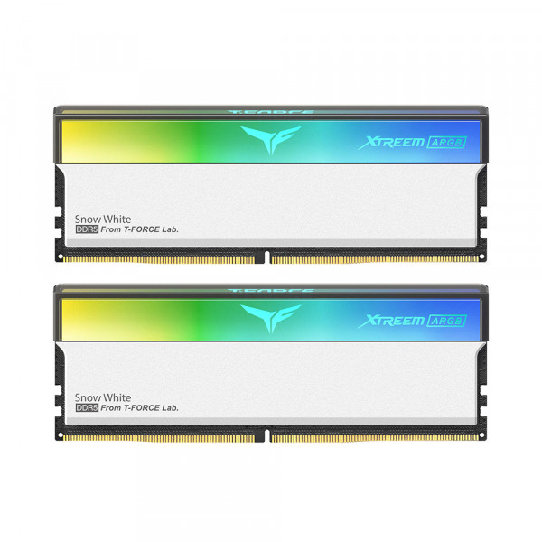 Ram Desktop TeamGroup T-Force XTREEM ARGB White 96GB DDR5 Bus 6400Mhz