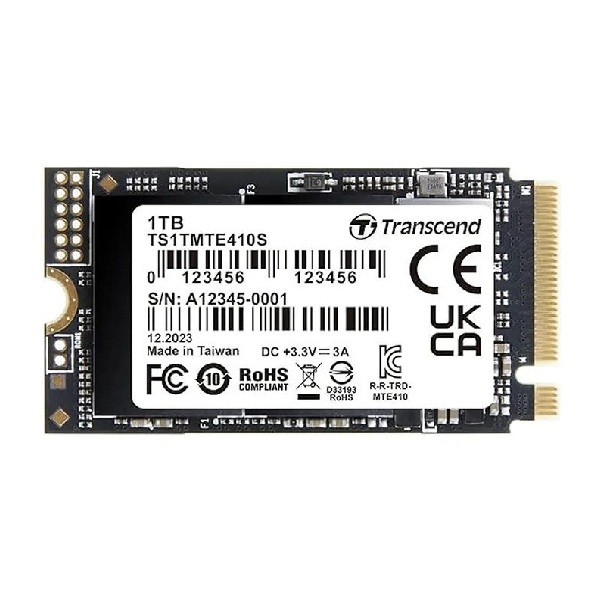 Ổ cứng SSD gắn trong Transcend M.2 2242 PCIe Gen4x4 NVMe 1TB TS1TMTE410S