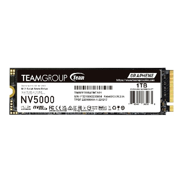 Ổ cứng SSD gắn trong TeamGroup NV5000 M.2 PCIe Gen4 x4 1TB