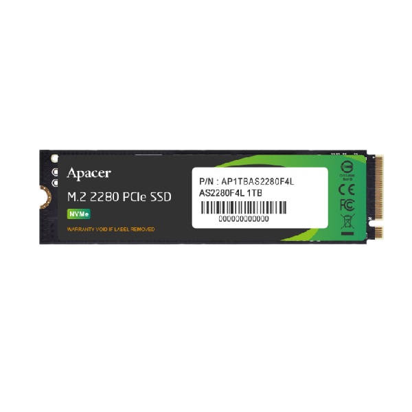 Ổ cứng SSD gắn trong Apacer M.2 PCIe Gen5 x4 AS2280F4L 1TB AP1TBAS2280F4L-1