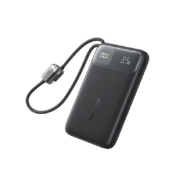 Sạc dự phòng Baseus EnerFill FC11 Digital Display Power Bank 10000mAh 22.5W E0027R04 (LVA064-1K-22) - Cosmic Black